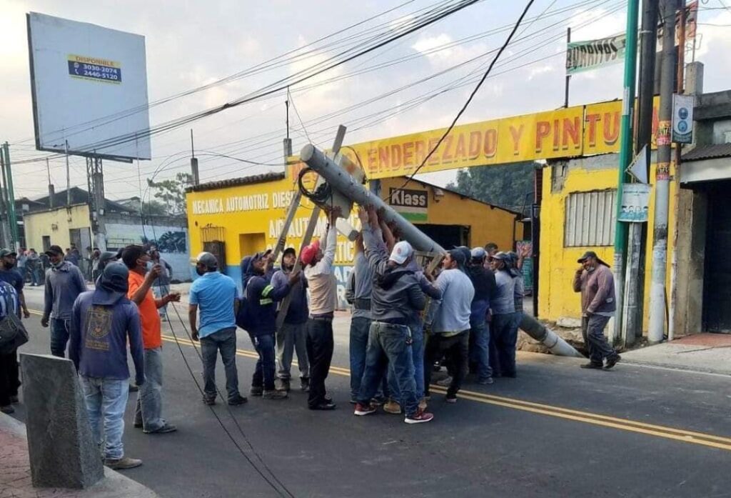 Alumbrado público de Villa Nueva